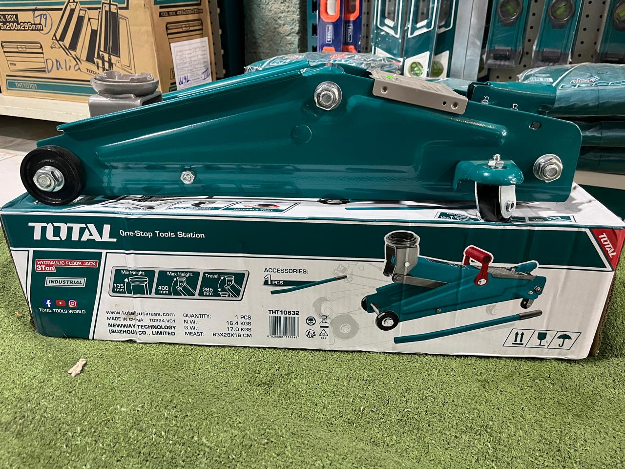 GATA HIDRAULICA 3TON TIPO LAGARTO THT10832